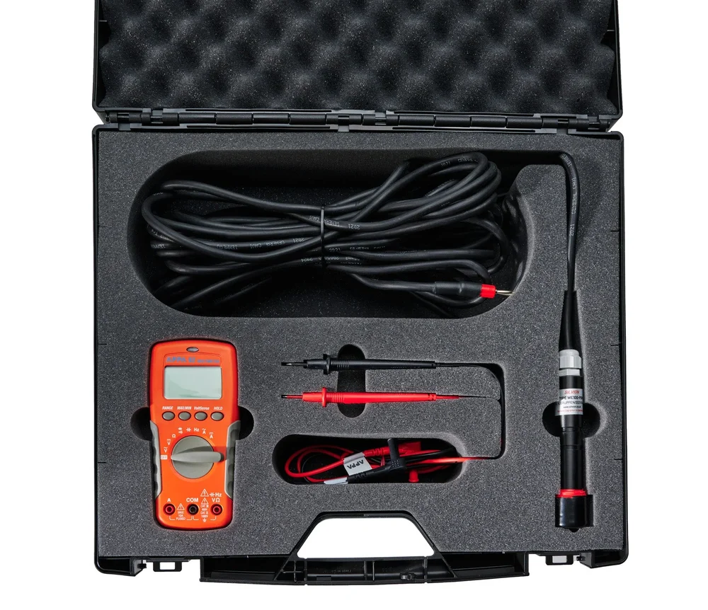 Mätkit för Fartyg/Marint bruk, voltmeter inkl mätsladdar och Ag/AgCl referens - Bild 2