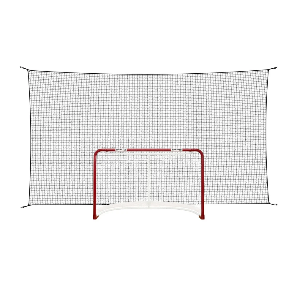 Skyddsnät - Extreme Hockey Backstop Net 5x2,5 m PE - Bild 1