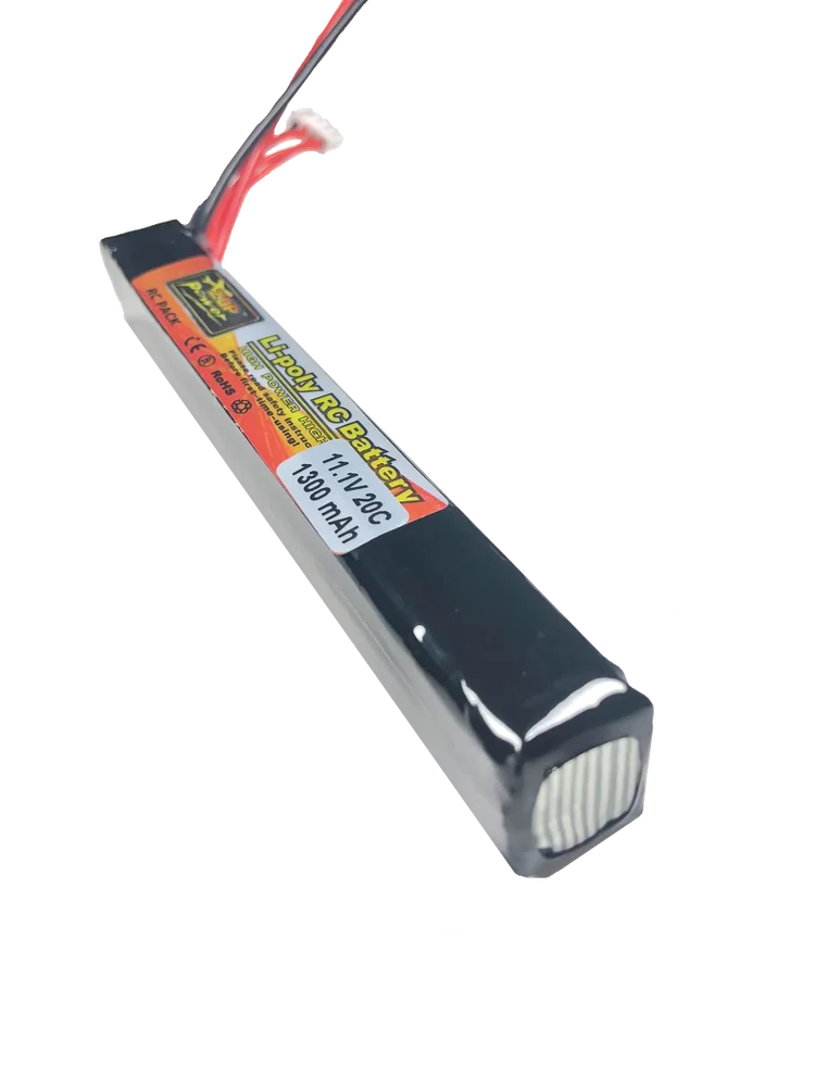 X-Cell LiPo Batteri 11,1V 1300mAh 20C - Stick, Lille Tamiya - Bild 2