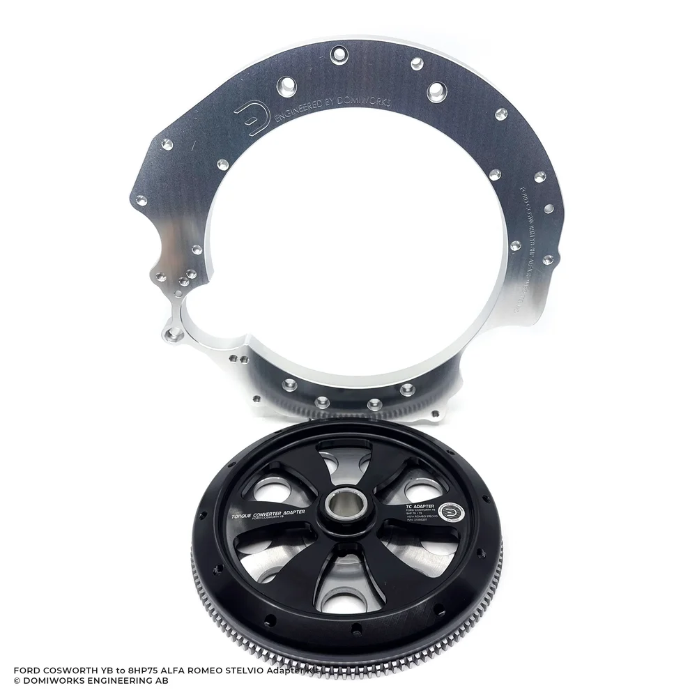 Ford Cosworth YB till 8HP 70/75 Alfa Romeo Stelvio Adapter Kit Ford Cosworth YB till 8HP 70/75 Alfa Romeo Stelvio Adapter Kit