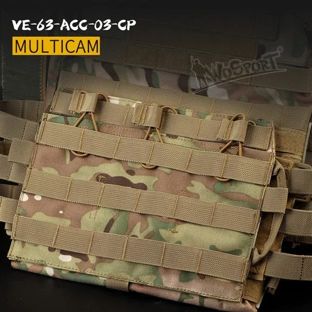 JPC Vest 2.0 Front Panel Triple Pouch – Multicam JPC Vest 2.0 Front Panel Triple Pouch – Multicam