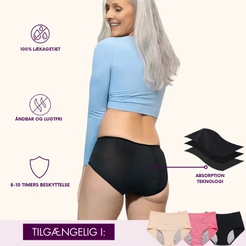 LækFri® | Läckagesäkert underkläder (3-pack) - Bild 1