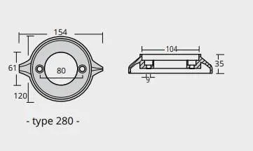 Zinkanod Volvo Penta typ 280, motoranod, VP 875815, 0.780KG/1.72LB, R800703 - Bild 3
