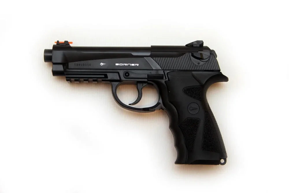 Borner Sport 306 CO2-pistol med fast cylinderhoved, kal. 4,5 mm BB - Bild 1
