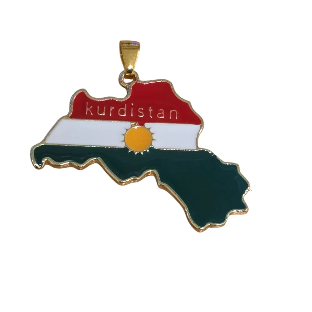 Halsband Kurdistan – Guldfärgat - Bild 2