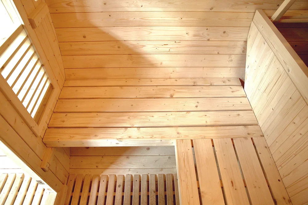 Sauna Gaïa Luna – Stor Utomhusbastu i Massiv Gran (6 personer) - Bild 2
