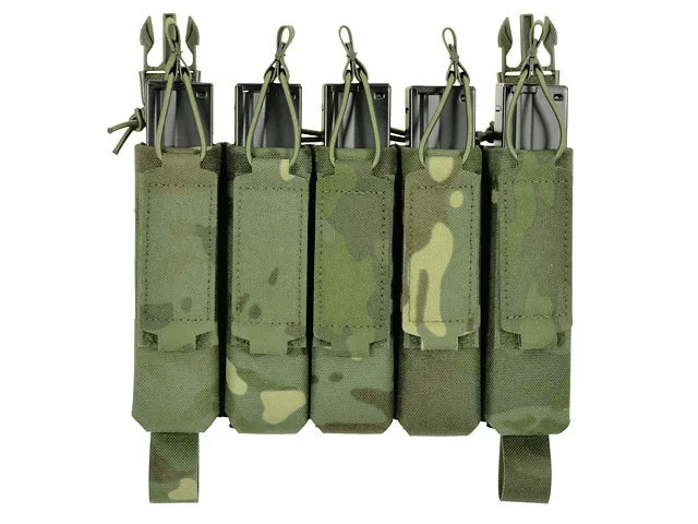 MP5-lomme til 5 magasiner, Buckle Up, laser-cut – Multicam Tropic - Bild 3