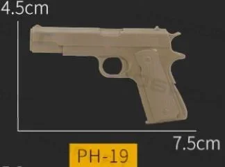 WST 1911 Pistol 3D PVC Patch - Bild 3