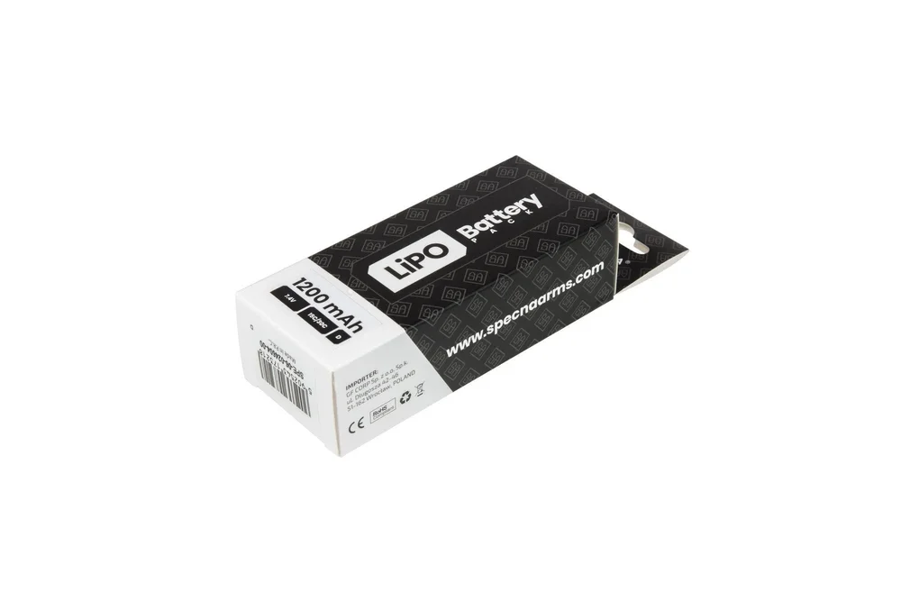 LiPo 7,4V 1200mAh 15/30C Battery - T-Connect (Deans) - Bild 2