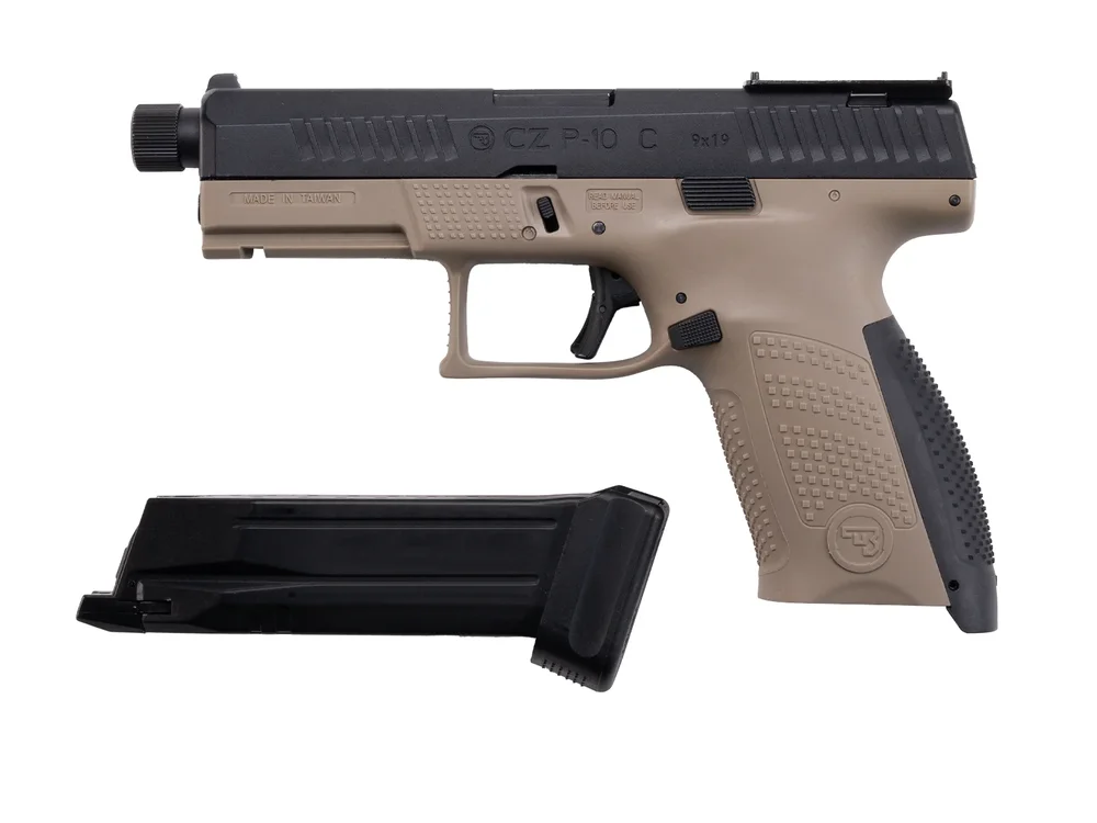 CZ P-10C, CO2, Blow Back, FDE, OR-OT - Bild 3