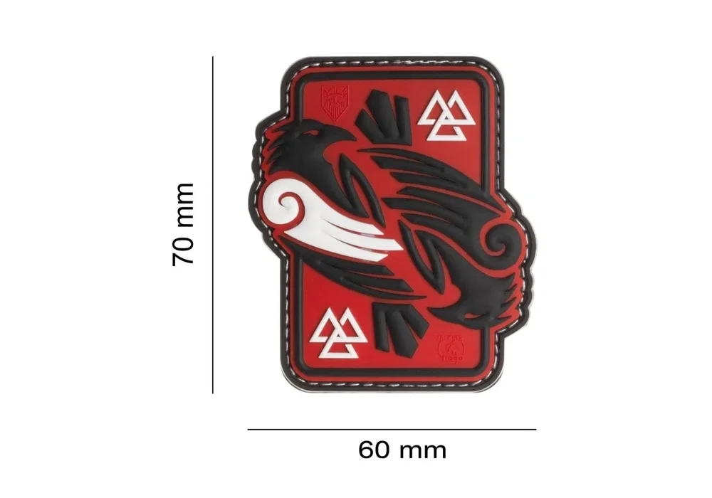 Odins RAVEN Patch, redsky - Bild 3