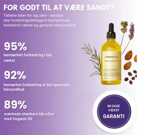 Veganic® | 100% Naturlig Hårväxtolja - Bild 2