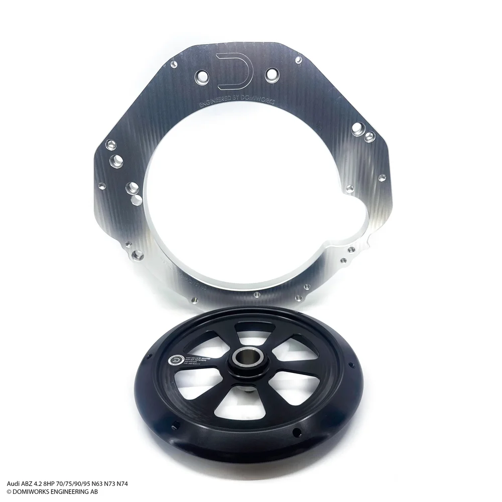 Audi ABZ V8 4.2 till BMW 8HP70 N63 Adaptersats Audi ABZ V8 4.2 till BMW 8HP70 N63 Adaptersats