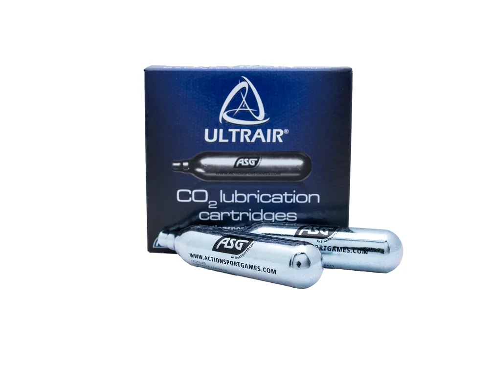 ASG Ultrair CO2-smørepatroner 12 g - 5 stk. - Bild 2