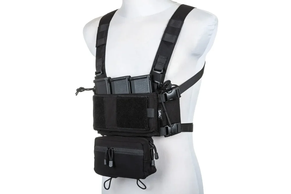 Specna Arms Tactical Adaptive V2 Chest Rig Black Specna Arms Tactical Adaptive V2 Chest Rig Black