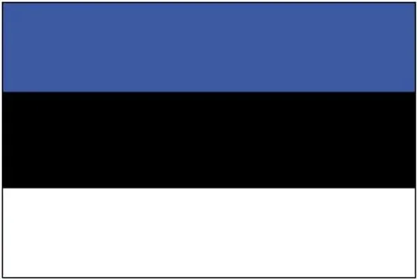 Estland flagga