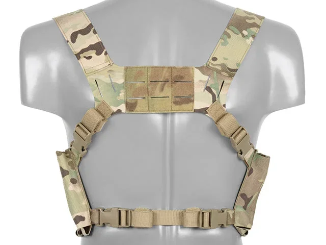 Chest Rig med to lommer til 6 AR/AK-magasiner, laser-cut – Multicam - Bild 2