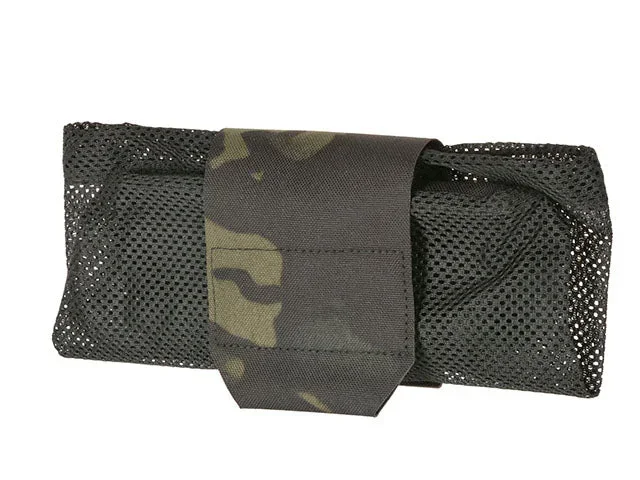 Foldbar mesh-dumplomme, laser-cut – Multicam Black - Bild 2