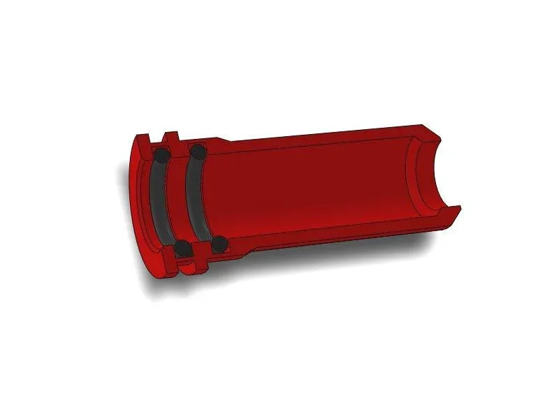 AirsoftPro CNC Aluminum Nozzle with Double Seal - Bild 3