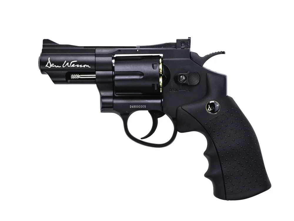 ASG Dan Wesson 2,5" CO2 Revolver - Sort, Full Metal - Bild 2