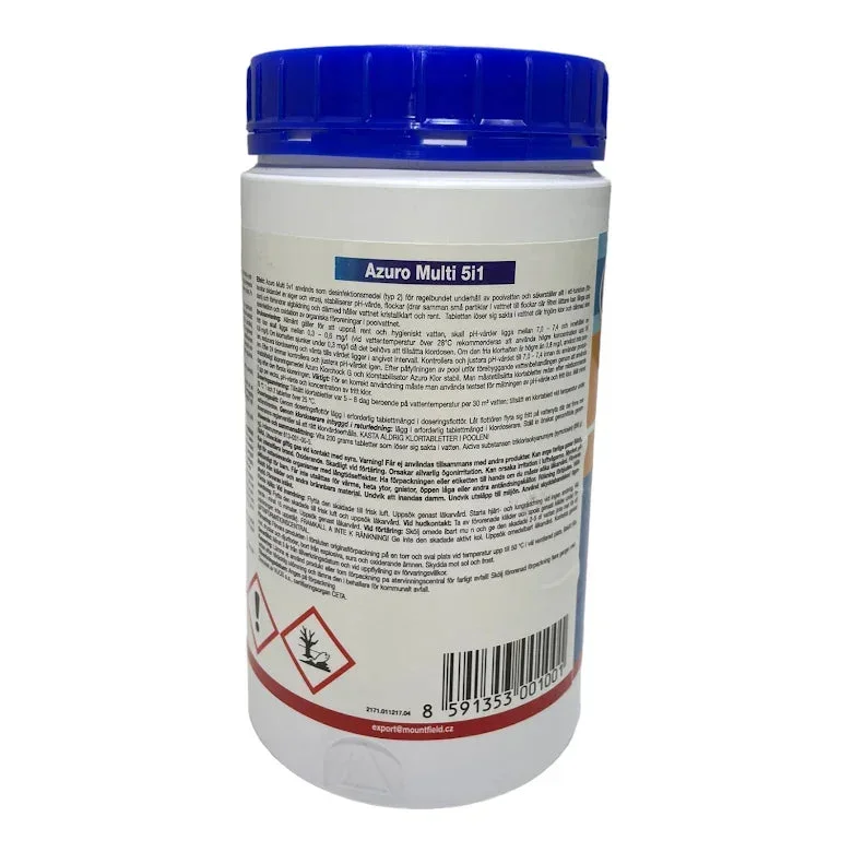Azuro Långtidsverkande Multiklor 5 i 1, 1 kg - Bild 2