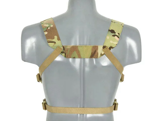 Chest Rig COMPACT, MOLLE laser-cut – Multicam - Bild 2