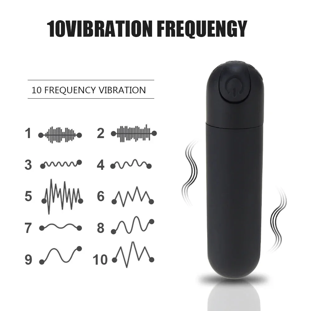 Tyst G-punktsmassager – Bärbar Njutning med 10 Vibrationslägen - Bild 2