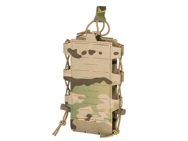 Justerbar radio- og flaskelomme med shockcord, laser-cut – Multicam - Bild 3