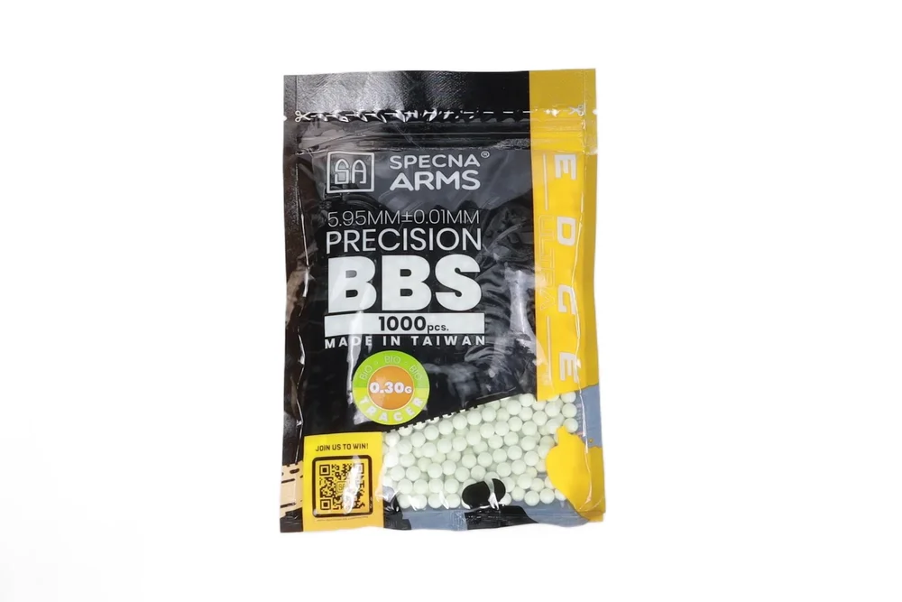 airsoft 0.30g Specna Arms EDGE ULTRA™ BIO Tracer precision BBs 1000 pieces Green airsoft 0.30g Specna Arms EDGE ULTRA™ BIO Tracer precision BBs 1000 pieces Green