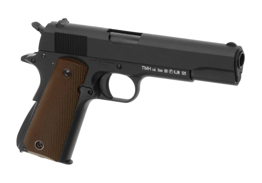 KJ Works M1911 Full Metal GBB – Black KJ Works M1911 Full Metal GBB – Black