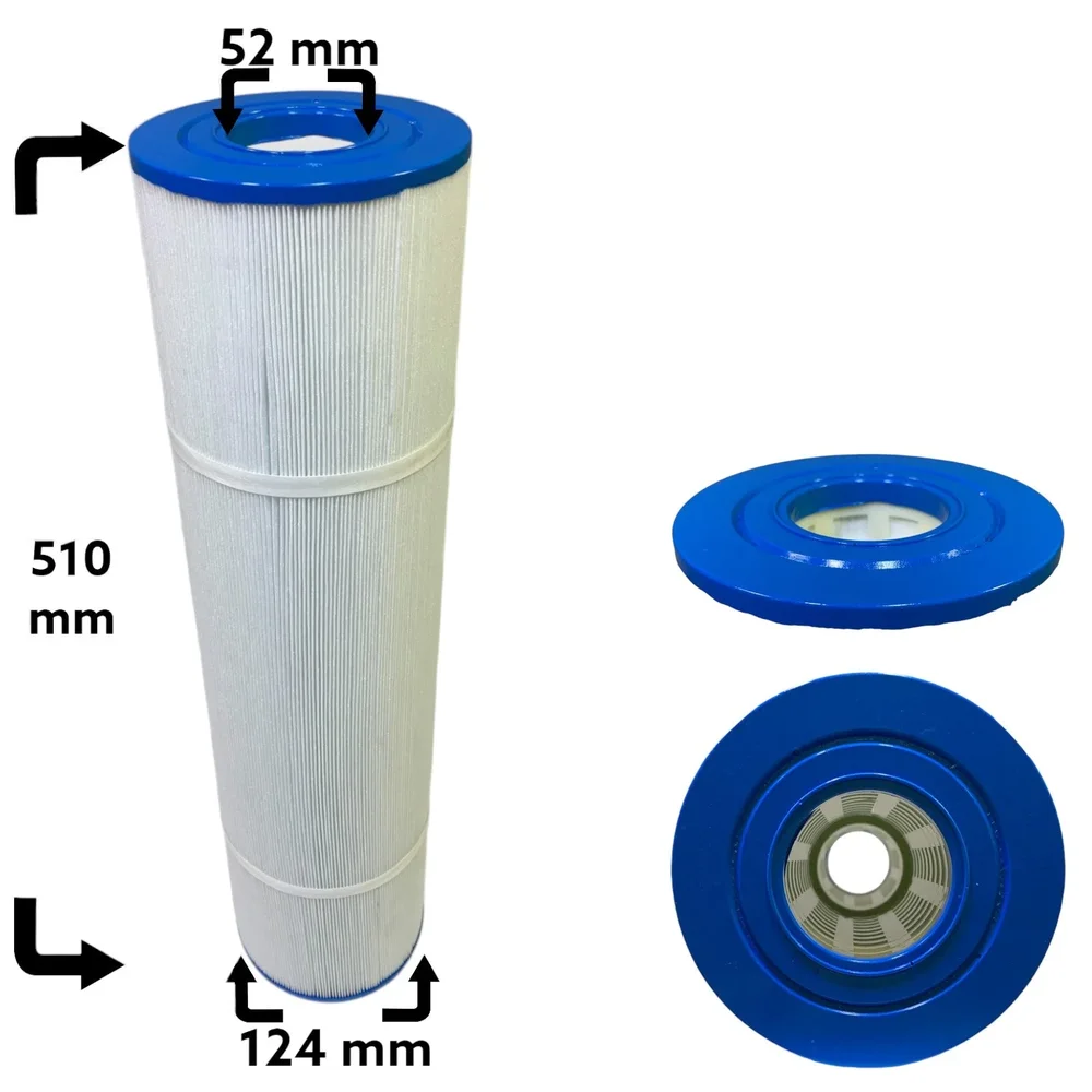 Filter 75 ft 12,5 x 51,1 cm 5,4 cm öppen / 5,4 cm öppen - Bild 1