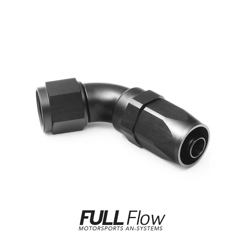 Full Flow AN Hose End Fitting 60 Degree AN-8 Full Flow AN Hose End Fitting 60 Degree AN-8