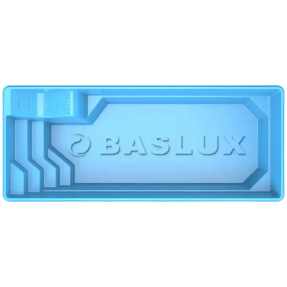 Glasfiberpool FULL RELAX 7,50m x 3,10m x 1,50m - Bild 1