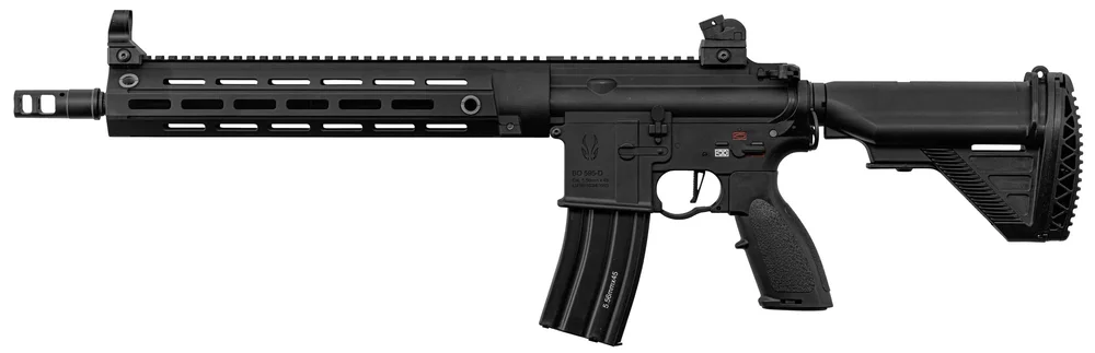 BO Delta 595 Elite Pro AEG-replika i helmetal med 14,5″ MOSFET