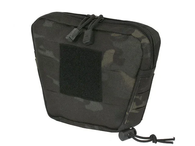 Nedre tilbehørslomme med shockcord-fastholdelse, laser-cut – Multicam Black - Bild 3