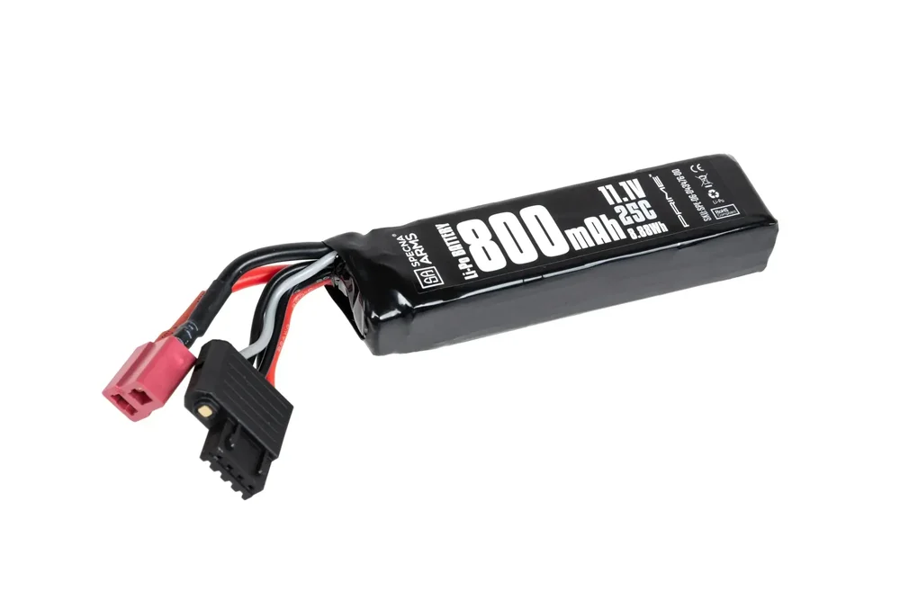 Battery Li-Po Specna Arms x Gens Ace 800 mAh 25C 11.1V T-Deans G-Tech - Bild 2