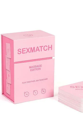 Sexmatch – Massage kortspel för par med intima och retsamma utmaningar | Erotisk lek & förspel