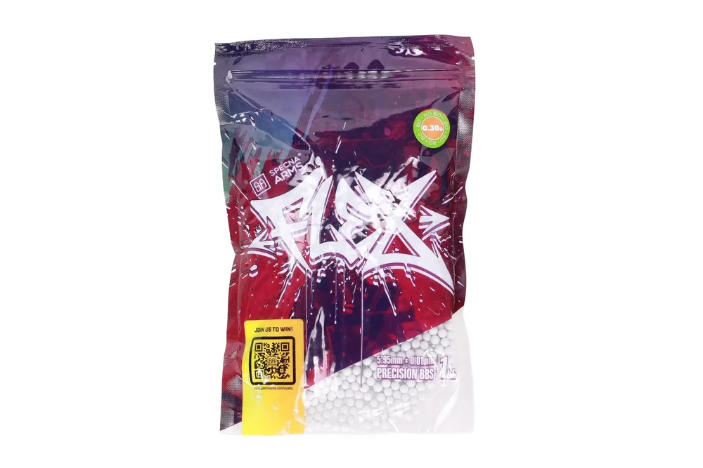 Specna Arms FLEX Precision BBs 0.30g BIO 1kg Specna Arms FLEX Precision BBs 0.30g BIO 1kg