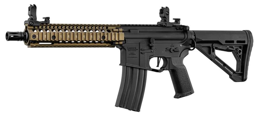 Lancer Tactical MK18 Gen 3 AEG-replika – sort/bronze - Bild 2