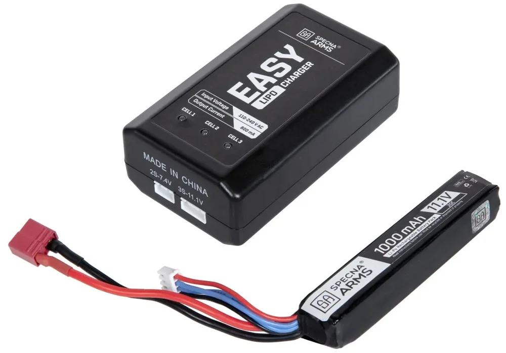 Oplader/Batteri Sæt 11.1V 1000 mAh Oplader/Batteri Sæt 11.1V 1000 mAh