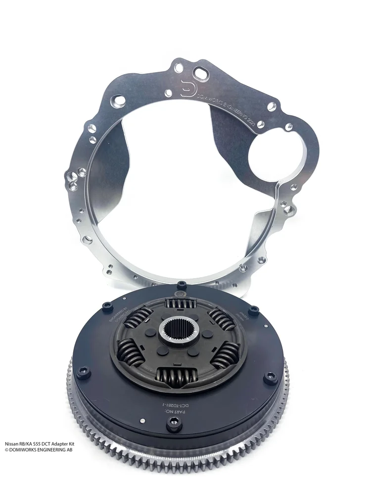 Nissan RB 20/25/26/30 / KA24 till S55 DCT Adaptersats Nissan RB 20/25/26/30 / KA24 till S55 DCT Adaptersats