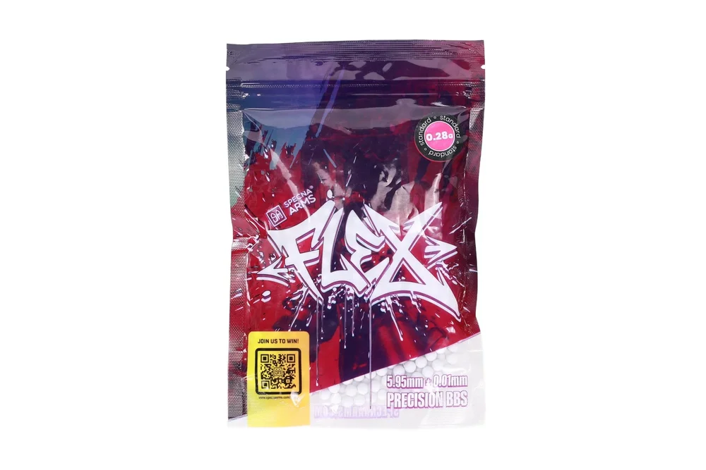 Specna Arms FLEX precision BBs, 0.28g, 1,000 pcs. Specna Arms FLEX precision BBs, 0.28g, 1,000 pcs.