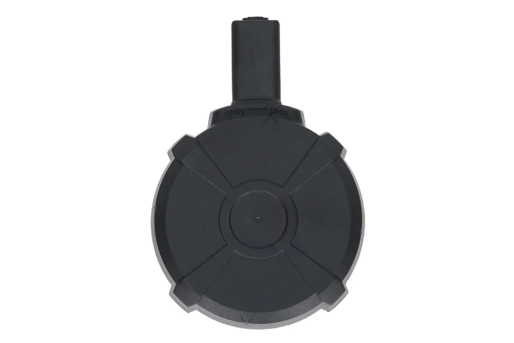 Specna Arms 850-round electric drum magazine for the SA-J20 AEG – Black - Bild 3