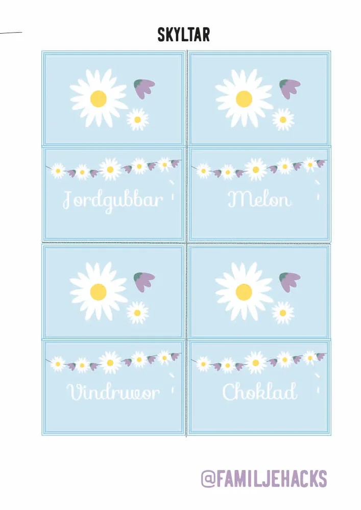 Prints för temakalas: Sommar & student - Bild 3