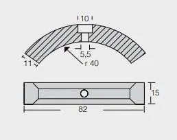 Zinkanod Volvo Penta, motoranod, VP 3858399, 0.264KG/0.58LB, R800728 - Bild 2