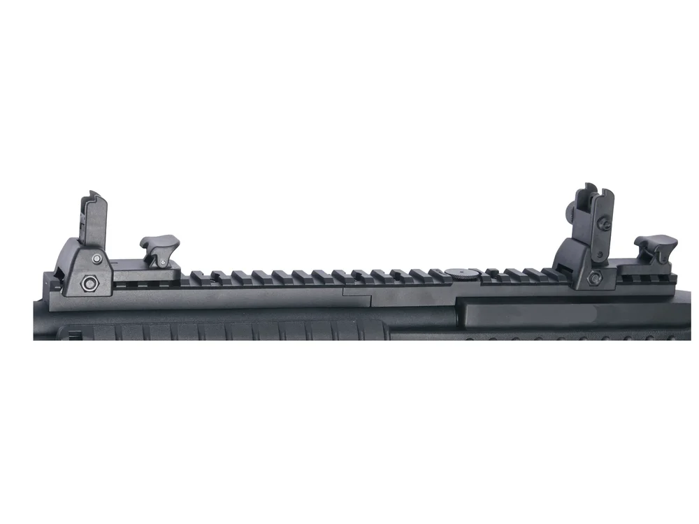 Detachable front and rear flip-up sight Detachable front and rear flip-up sight