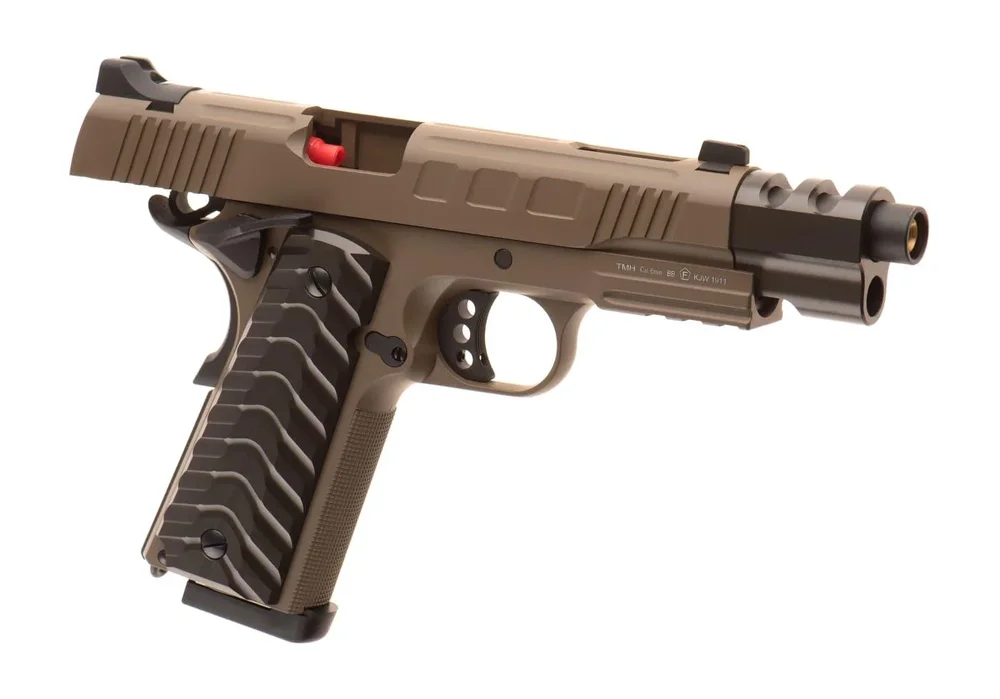 KJ Works KP-16 Full Metal GBB - Tan - Bild 3
