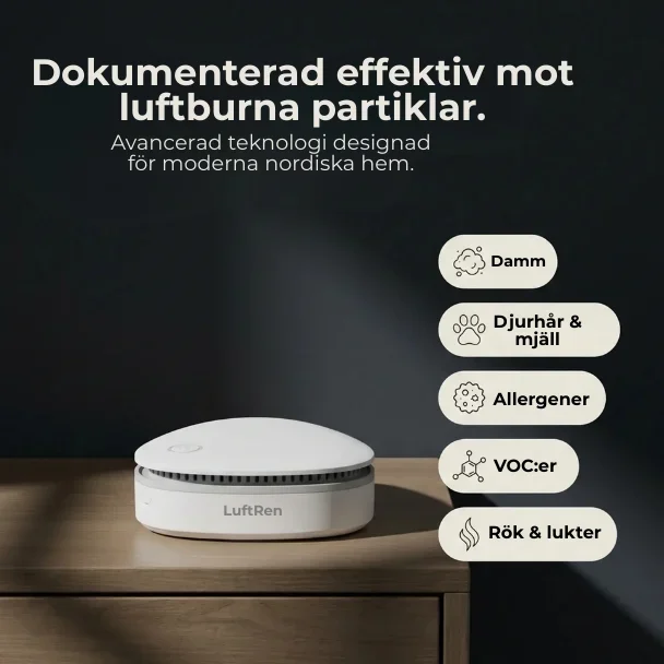 LuftRen® | Kliv in i ett hem som doftar… absolut ingenting — bara ren, frisk luft på några minuter. - Bild 3