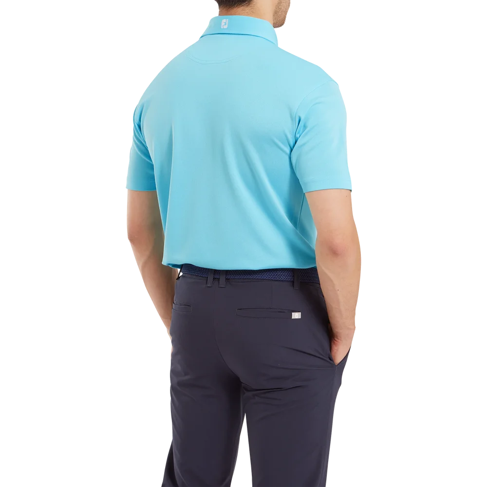 FootJoy Stretch Pique Solid Golfpiké Herr - Bild 3