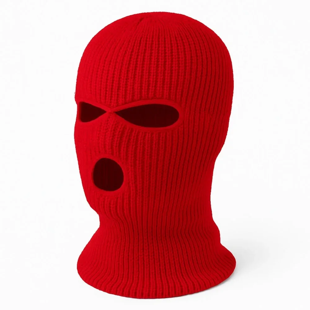 Rånarluva – Stickad Balaclava med Attityd - Bild 3